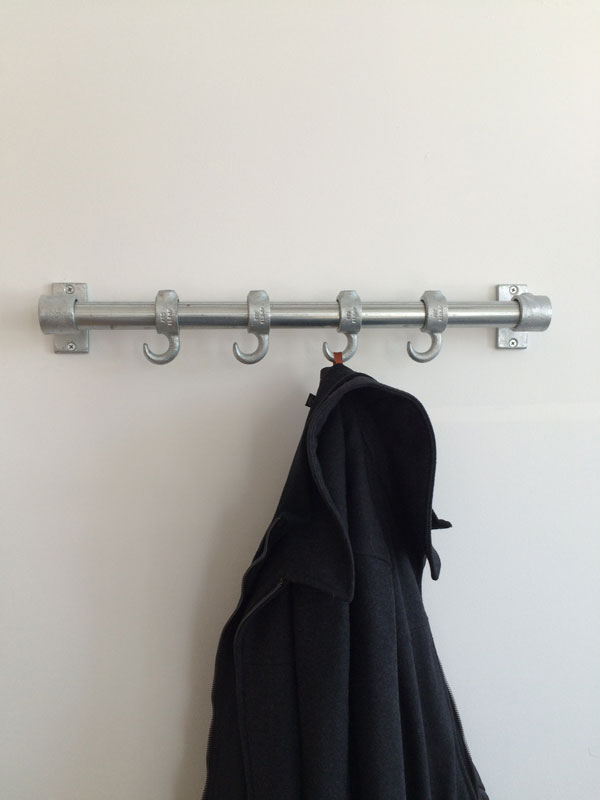 How To Build An Industrial Pipe Coat Rack In 10 Steps