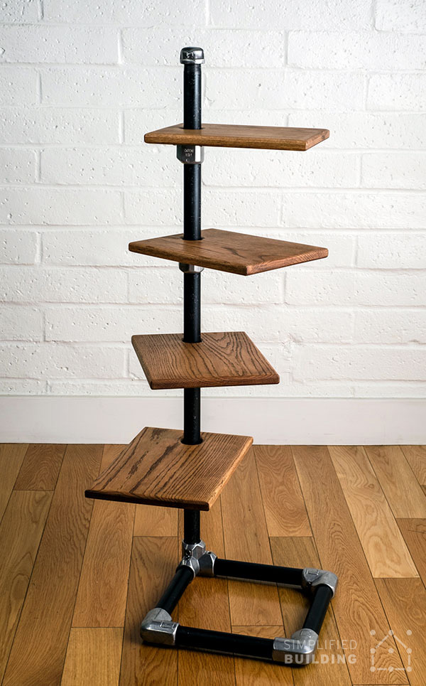 Free Standing Bookshelf Plans to Build Your Own