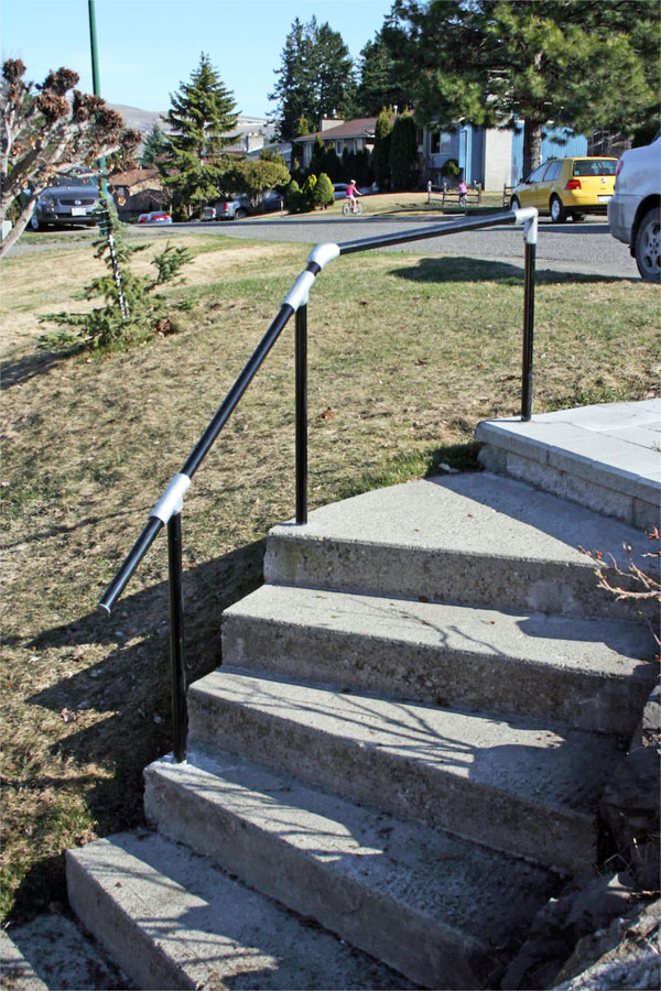 handrails for concrete steps