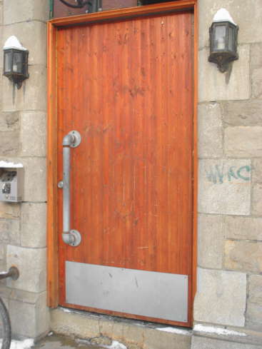 Threaded Door Handle